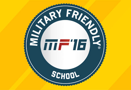 The Military Friendly® Schools designation is awarded to the top colleges in the country that are doing the most to embrace military students, and to dedicate resources to ensure their success both in the classroom and after graduation.